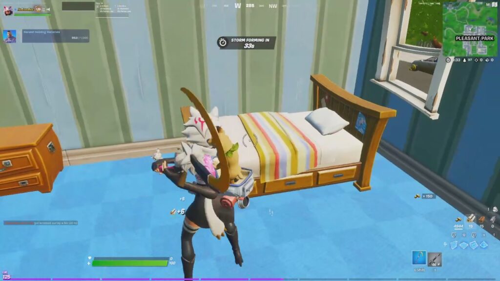 Fortnite Destroy Sofas Beds Chairs in the game