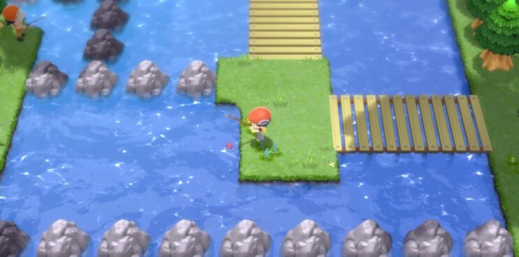 how to get fishing rod in pokemon planet
