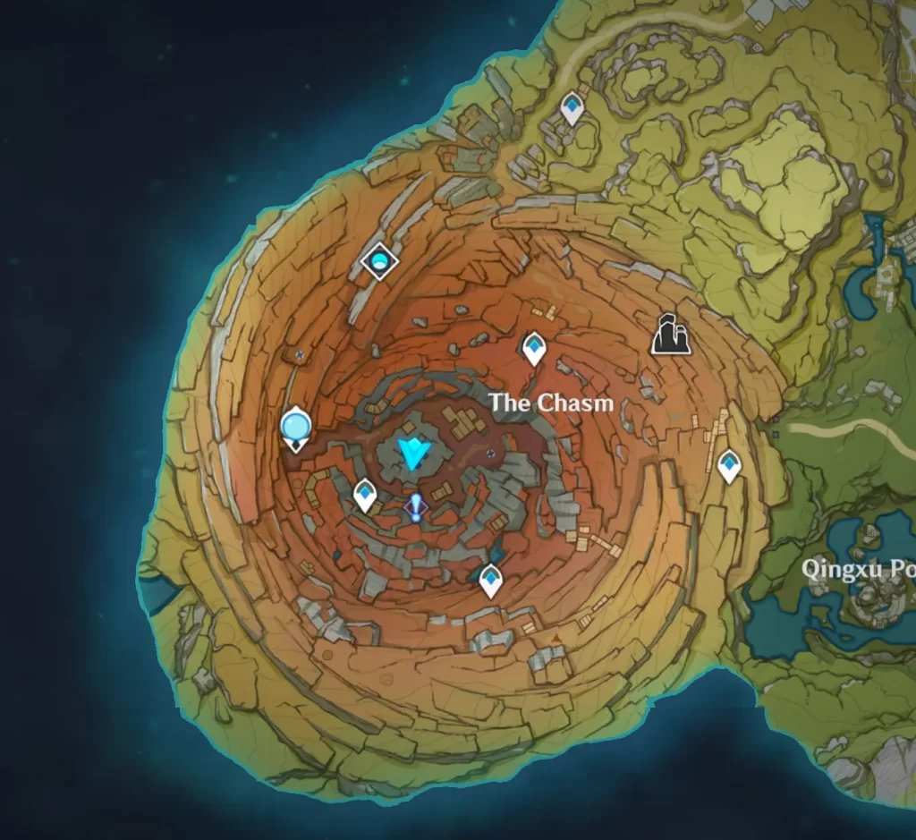 The chasm map in-game leak genshin impact
