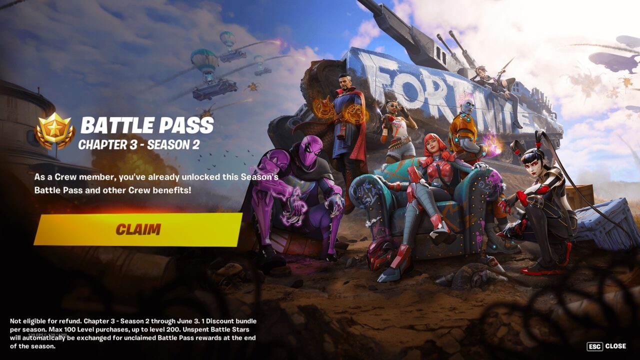 Fortnite Chapter 3 Season 2 patch notes: Everything included in the 20. ...