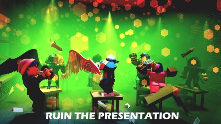 codes for the presentation game on roblox