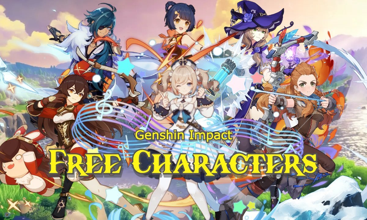 Genshin Impact: All free characters and how to get them - The Click