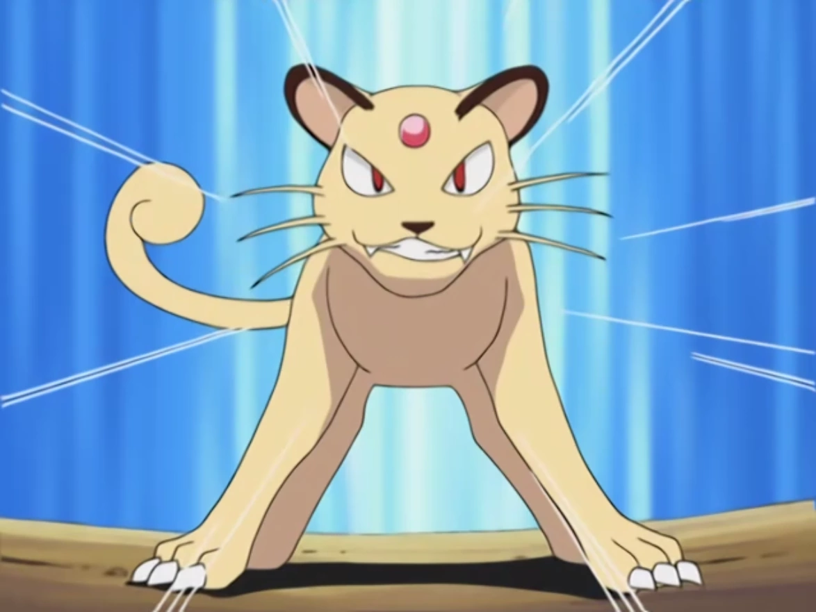 Cute chonky anime Persian cat 
