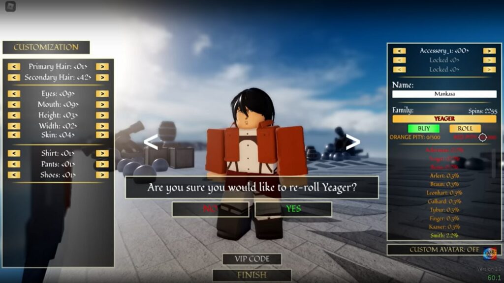 Roblox All Attack on Titan Evolution codes and how to use them
